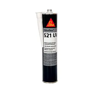 Pu-Hybrid-Dichtstoff 300ml Kartusche Schwarz Sikaflex 521 Uv