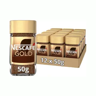 Nescafé Gold Oploskoffie - 12 Potten X 50g