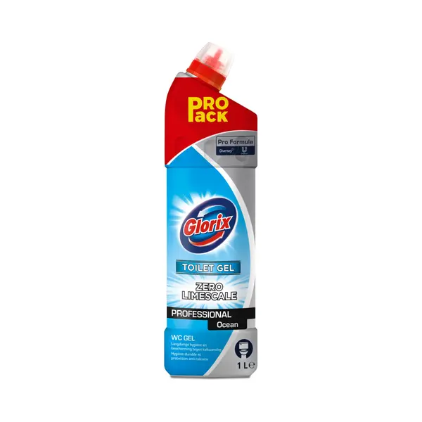 Glorix Professional Toiletreiniger Ocean Zonder Chloor/Bleek Pro Formula 1 Liter thumbnail