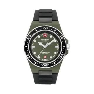 Swiss Military by Chrono Swiss Military Hanowa 32024833 Herenhorloge, Analoog, Kwarts, Groen, Eenheidsmaat, Hedendaags, Groen, Eigentijds