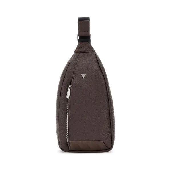 Guess Sling Bag Torino Crossover Dark Brown Dunkelbraun thumbnail