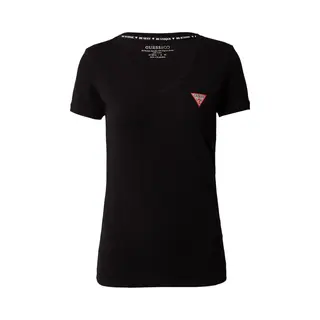 Women's V-neck T-shirt Guess Mini Triangle