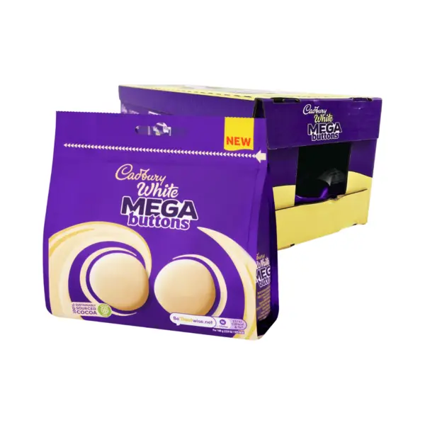 Discount Dragon Cadbury White Dairy Milk Chocolate Mega Buttons thumbnail