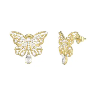 Guess Borboleta - Dames Oorbellen - Goudkleurig