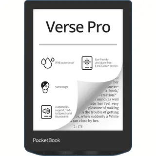 PocketBook Verse Pro e-book reader Touchscreen 16 Gb Wifi Zwart, Blauw