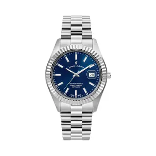 Jacques Du Manoir Analoog Horloge Blauw / Zilver