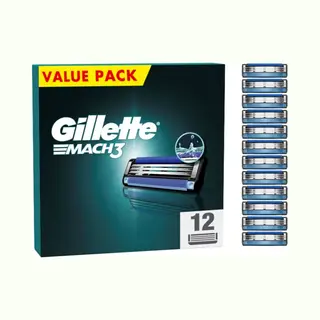 Gillette Mach 3 - Scheermesjes - 12 Stuks