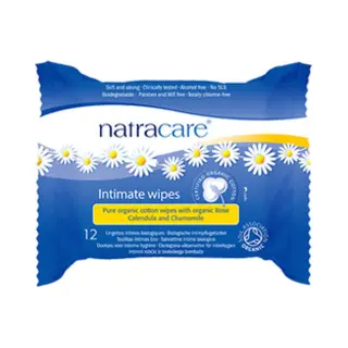 Natracare Intimate Hygiënische doekjes 12 stuk(s)