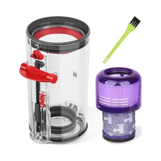 Geschikt Voor Dyson V11 SV14 SV15 SV22 Accessoires Voor Stofzuigers Stofopvangbak Voor Het Vervangen Van Stofopvangbak + Filter + Borstel -3 Stuks
