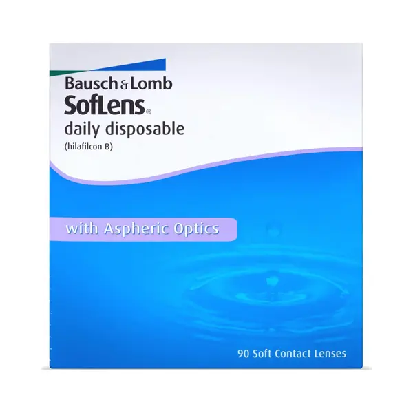 Bausch + Lomb Bausch + Lamm - SofLens ® Einweglinsen Für Den Täglichen Gebrauch — 90 Kontaktlinsen, +3, 5 Dioptrien thumbnail