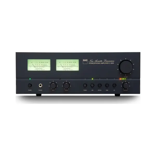 Nad C3030 Integrierter Stereo-Verstärker – 50W X 2 Digitaler Hybrid-Verstärker Mit PCM5242 Dac, Mm Phono Stage, Hdmi Earc, Bluetooth AptX Hd Und thumbnail