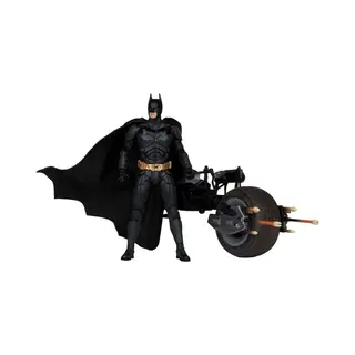 McFarlane The Dark Knight Dc Multiverse Actionfigur Mit Fahrzeug Batman & The Batpod 18 Cm