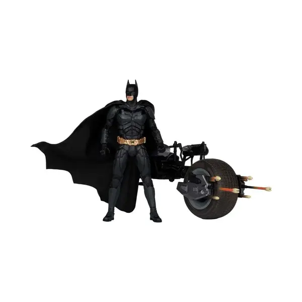 McFarlane The Dark Knight Dc Multiverse Actionfigur Mit Fahrzeug Batman & The Batpod 18 Cm thumbnail