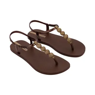 Ipanema Class Easy On Glow Dames Slippers - Brown