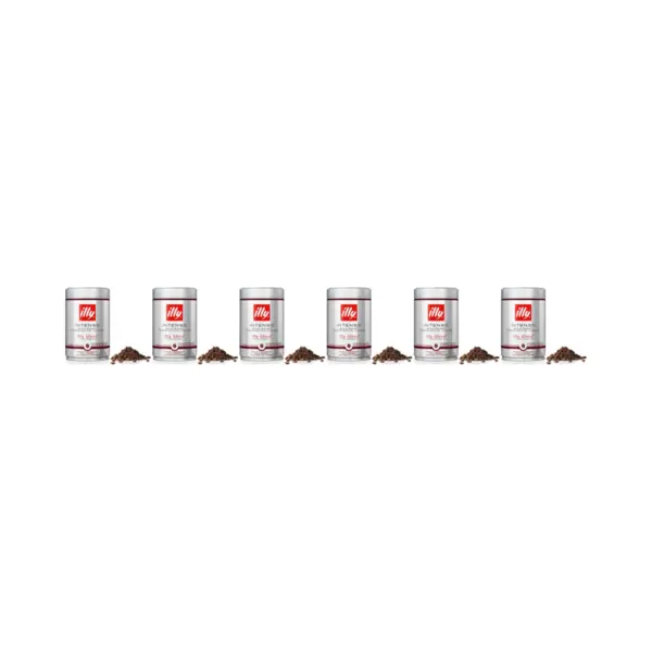 Illy, Koffiebonen Intensieve Smaak | 100% Arabica - 6 Zakken Van 250g (1, 5kg) thumbnail