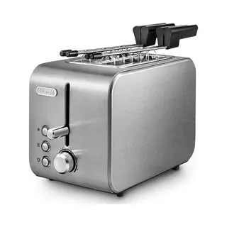 De’Longhi Ctx 2203 broodrooster 2 snede(n) 550 W Zilver
