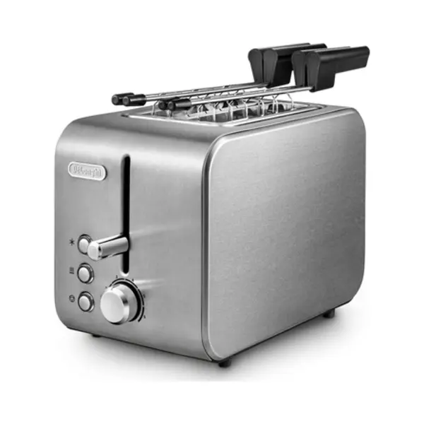 De’Longhi Ctx 2203 broodrooster 2 snede(n) 550 W Zilver thumbnail