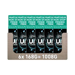Lenor Unstoppables Fresh Scent Geurbooster - 6 X 168 Gram