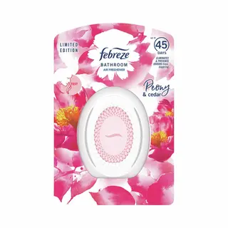 Febreze Badkamer Luchtverfrisser - Peony & Cedar Spring Edition - 50 Dagen Frisheid - 7.5ml - Petit Coin - Set & Go - Niet Elektrisch