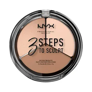 Nyx Professional Makeup 3 Steps To Sculpt Konturpalette Farbe 01 Fair 15 G