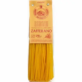 Italiaanse Pasta Met Saffraan - 250 Gram - Smaaksensatie Uit Italië Linguine & Spaghetti Unieke Smaak Pasta Morelli Since 1860
