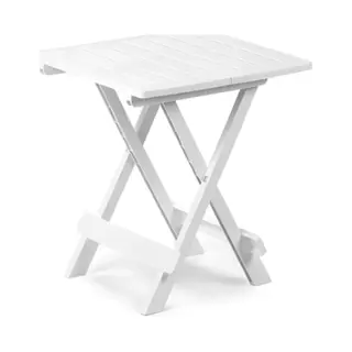 Ipae-Progarden Campingtafel Vouwbaar Wit 43x45x50cm