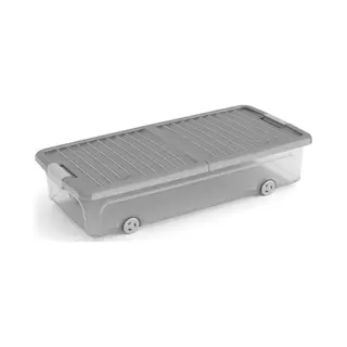 Abm Italia SpA 8081000 0854 opslagdoos Opbergdoos Rechthoekig Grijs, Transparant