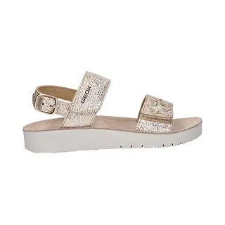 Geox J15EAA000BNC2005 Sandalen Frau Gold