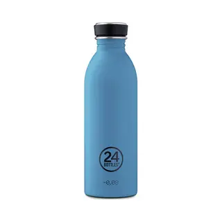 24Bottles Trinkflasche Urban 500ml Powder B Täglicher Gebrauch Edelstahl Blau