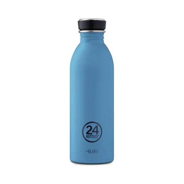 24Bottles Trinkflasche Urban 500ml Powder B Täglicher Gebrauch Edelstahl Blau thumbnail