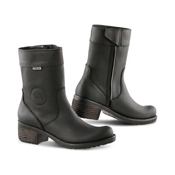 Falco Ayda 2 Lady High-Tex Stiefel Motorradstiefel (Packung, Antistatische Und Öl- Und Benzinfeste Sohle) thumbnail
