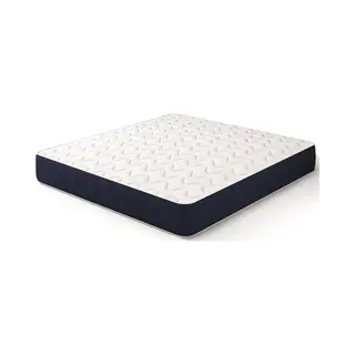The White Stone Hypoallergenic Waterfoam Mattress, 14 Cm, Breathable & Antibacterial In White | Size, Small Double
