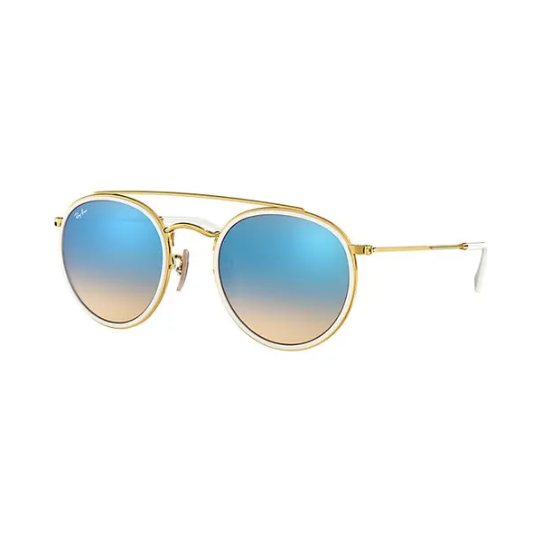 Ray-Ban Round Double Bridge Sonnenbrille thumbnail