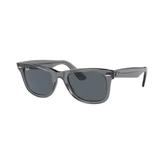 Ray - Ban Unisex Ray - Ban RB2140 Wayfarer 6773R5 Sunglasses Acetate Grey Blue Squared Normal