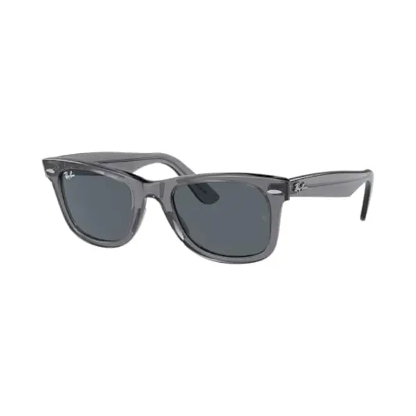 Ray - Ban Unisex Ray - Ban RB2140 Wayfarer 6773R5 Sunglasses Acetate Grey Blue Squared Normal thumbnail