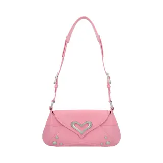 Pinko Schoudertas Rosa / Zilver