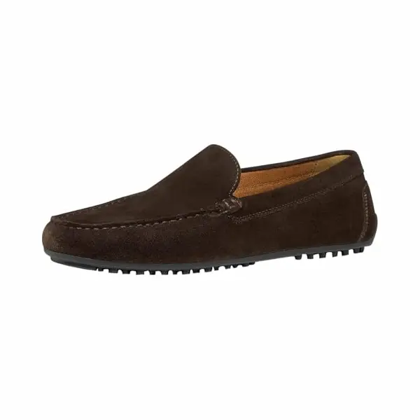 Geox Herren U Istria C Moccasin, Dark Brown, 43 Eu thumbnail