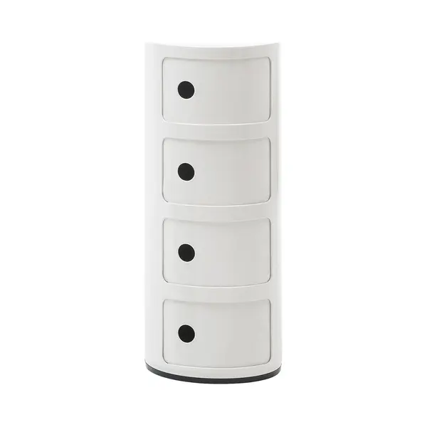 Kartell - Componibili 4 Beistelltisch White thumbnail