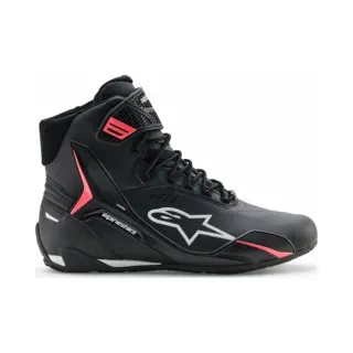Alpinestars Woman Stella Faster-4 Drystar® Shoes Black Gray Coral Fluo