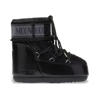 Moon Boot For Woman. 80D1409350 Icon Low Glance Boots Black (42/44), Flat, None, Casual, Snow