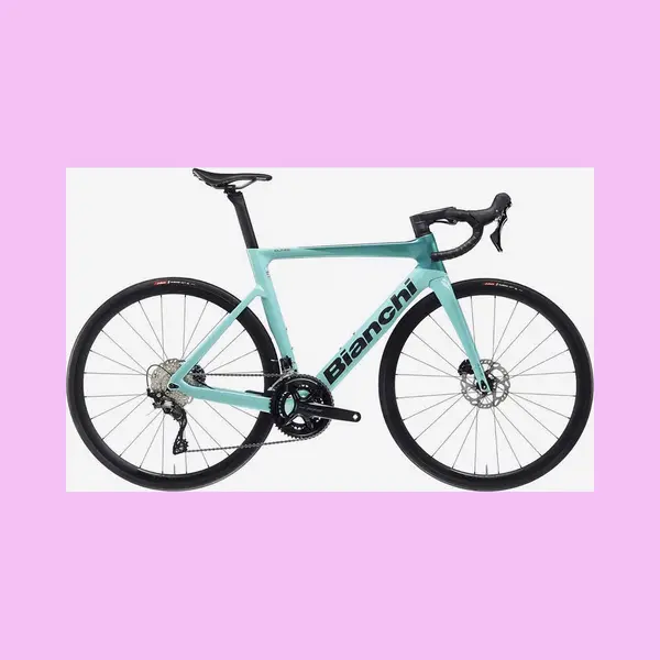 Bianchi Oltre Race Shimano 105 Di2 Rennrad Hellblau - 53 thumbnail