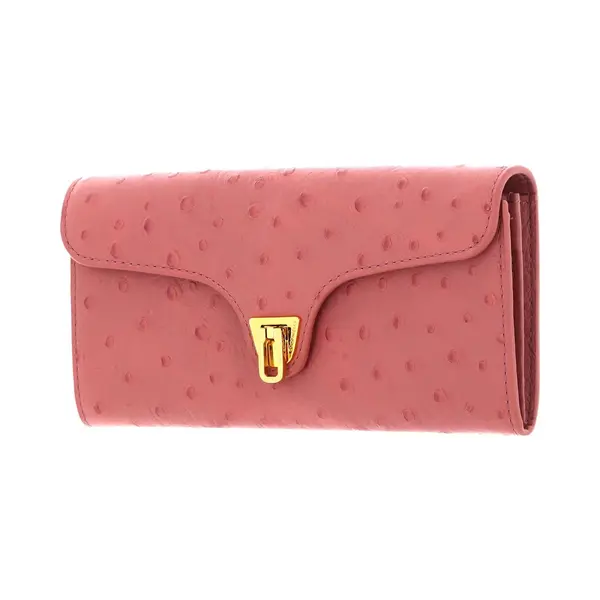 Coccinelle, Damen, Portemonnaie, Beat Ostrich Wallet, Rosa thumbnail