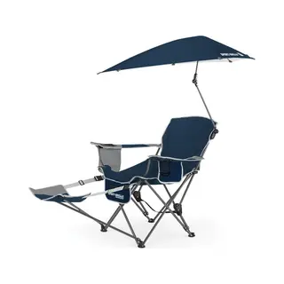 Sport-Brella Verstelbare Campingstoel Met Parasol - Strandstoel - Visstoel