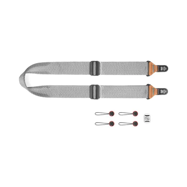 Peak Design Sl-As-3 Gurt Digitalkamera Aluminium, Leder, Nylon Grau thumbnail