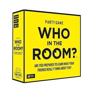 Who In The Room? Hygge Games 21033 "Are You Prepared To Learn What Your Friends Really Think About You Kartenspiel, Gelb