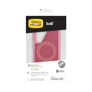 OtterBox Sole Series Hülle Mit Magneten Für Samsung Galaxy S26, Stoßfest, Sturzsicher, Schützende Hülle, 5X Getestet Nach Militärstandard, Rosa