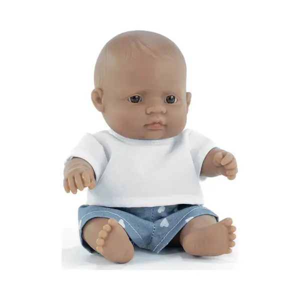 Miniland Puppe, 21cm, Lateinamerikanischer Junge. In Spanien Hergestellt. Anatomisch Korrekt. My Friend & Me Collection thumbnail