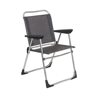Crespo Al-219 Campingstuhl 4 Beine Grau