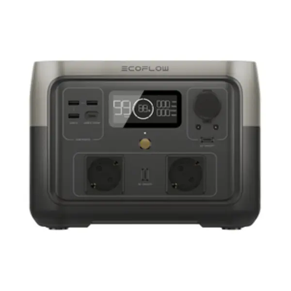 EcoFlow River 2 Max tragbare Powerstation Lithium-Eisen-Phosphat (LiFePO4) 6 kg thumbnail