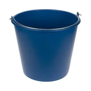 Hega Emmer Blauw 12l D28cm -h 25cm Flexibel